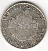 Ungarn, 1841B, 20 Kreuzer, Silber, K.M.422, Erh.:ss/vz , nagyon szép/kiváló