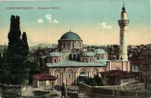 Constantinople, Istanbul; Mosquee Kahrie / mosque
