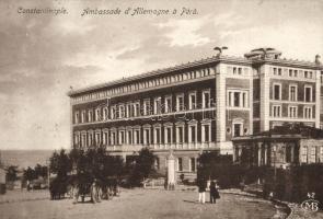 Constantinople, Istanbul; Ambassade dAllemagne a Pera / Beyoglu, Embassy of Germany