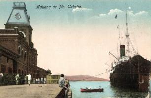 Puerto Cabello, Aduana / customs office at the port, ship