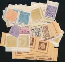 Több, mint 70 db levélzáró bélyeg ömlesztve, tasakban