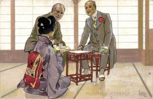 9 Japán művészlap / 9 Japan phantasy cards