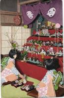 9 Japán művészlap / 9 Japan phantasy cards