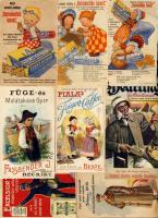 1910-1930 50 db számolócédula / 50 counting slips