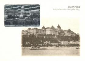 3 db hologramos retro képeslap Budapest