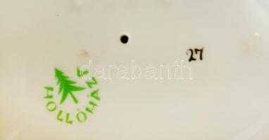 Hollóházi Aladdin a repülő szőnyegen, kézzel festett, jelzett, hibátlan, m:12 cm, h:11 cm