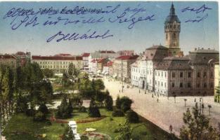 Szeged, Széchenyi tér, városháza (fa)