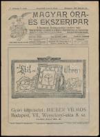 1927 Bp., Magyar Óra- és Ékszeripar V. évfolyam 6. szám