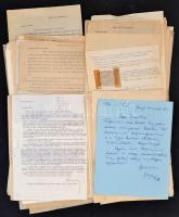cca 1920-1970 Radisics Elemér (1884-1972) miniszteri tanácsos, lapszerkesztő, publicista levelezése ...