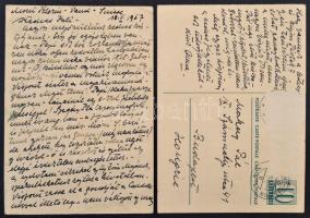 cca 1920-1970 Radisics Elemér (1884-1972) miniszteri tanácsos, lapszerkesztő, publicista levelezése ...