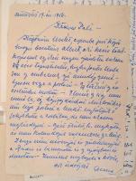 cca 1920-1970 Radisics Elemér (1884-1972) miniszteri tanácsos, lapszerkesztő, publicista levelezése ...