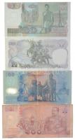 Thaiföld 1978-1984. 20B (2xklf) + 50B + 100B T:II,III Thailand 1978-1984. 20 Baht (2xdiff) + 50 Baht + 100 Baht C:XF,F