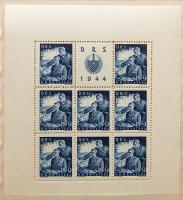 HORVÁTORSZÁG / CROATIA 1939-1944 gyűjtemény berakóban, benne kisívek is / collection in stockbook wi...