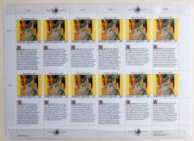 ENSZ BÉCS / UNITED NATIONS VIENNA  1979-1998 gyűjtemény előnyomott albumban, benne kisívek, bélyegfü...