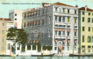 Venice, Venezia; Palazzo Grand Hotel Britannia