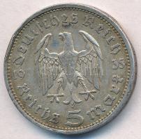 Német Harmadik Birodalom 1935A 5M Ag "Hindenburg" T:3 ph.
German Third Reich 1935A 5 Mark...