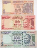 Vegyes: Bangladesh 2006-2012. 5T (3xklf) + India 2012-2015. 10R + 20R + 100R T:I-III
Mixed: Banglad...