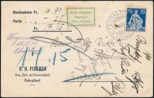 Sweden 1916, Svájc 1916