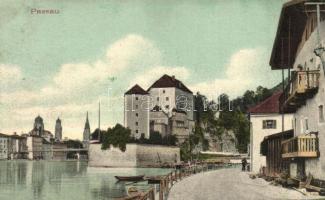 Passau, river bank