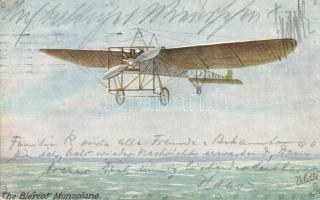 The Blériot Monoplane. Raphael Tuck & Sons Oilette Postcard 9943. Famous Airplanes Series (EK)