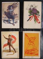 MILITÁRIA, I. világháború, uralkodók, hadvezérek, Kossuth, Rákóczi stb 960 darabos képeslapgyűjtemén...