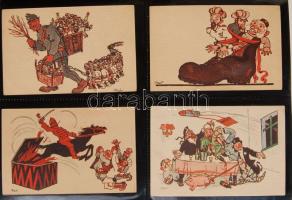 MILITÁRIA, I. világháború, uralkodók, hadvezérek, Kossuth, Rákóczi stb 960 darabos képeslapgyűjtemén...