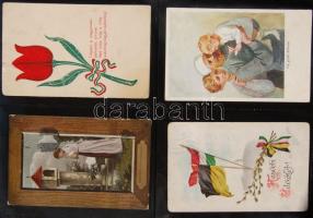 MILITÁRIA, I. világháború, uralkodók, hadvezérek, Kossuth, Rákóczi stb 960 darabos képeslapgyűjtemén...