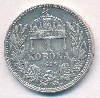1915KB 1K Ag "Ferenc József" T:1- 
Adamo K5.1