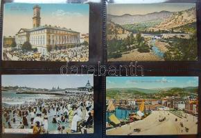 Külföldi országok képeslapgyűjtemény, 960 régi lap jobbakkal 3 albumban / Foreign countries, collect...