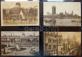 Külföldi országok képeslapgyűjtemény, 960 régi lap jobbakkal 3 albumban / Foreign countries, collect...