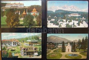 Magyarország képeslapgyűjtemény, 1.280 régi képeslap 4 albumban sok jó lappal / HUNGARY vintage post...