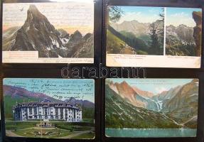 Magyarország képeslapgyűjtemény, 1.280 régi képeslap 4 albumban sok jó lappal / HUNGARY vintage post...