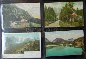 Magyarország képeslapgyűjtemény, 1.280 régi képeslap 4 albumban sok jó lappal / HUNGARY vintage post...