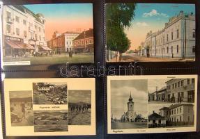 Magyarország képeslapgyűjtemény, 1.280 régi képeslap 4 albumban sok jó lappal / HUNGARY vintage post...