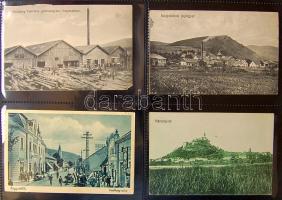 Magyarország képeslapgyűjtemény, 1.280 régi képeslap 4 albumban sok jó lappal / HUNGARY vintage post...