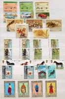 Motivum tétel az egész világból 4 berakóban, 1 berakó postatiszta / Nice tematic lot from the world ...