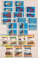 Motivum tétel az egész világból 4 berakóban, 1 berakó postatiszta / Nice tematic lot from the world ...