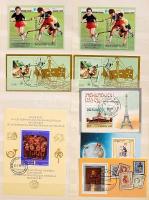 Motivum tétel az egész világból 4 berakóban, 1 berakó postatiszta / Nice tematic lot from the world ...