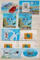 Motivum tétel az egész világból 4 berakóban, 1 berakó postatiszta / Nice tematic lot from the world ...