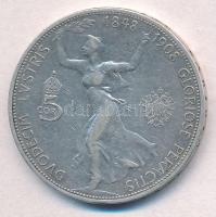Ausztria 1908. 5K Ag "Ferenc József - Jubileum" T:2-
Austria 1908. 5 Corona Ag "Fran...