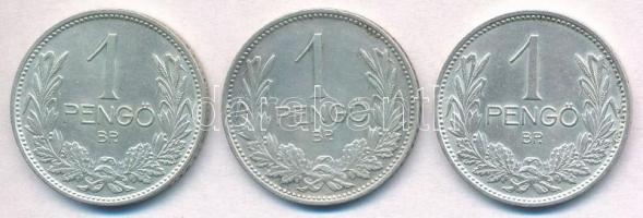 1937-1939. 1P Ag (3xklf) T:1-,2
Adamo P6