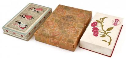 3 db papírdoboz (Csárdás Cukrászati Gyár, Cukrászati Gyár, Százszorszép Levélpapír)