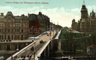 Ottawa, Dufferin Bridge and Wellington street