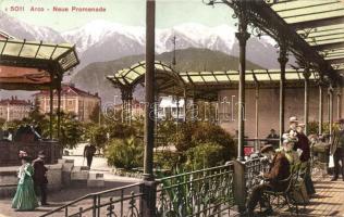 Arco (Südtirol), Neue Promenade / new promenade with terrace