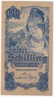 Ausztria 1945. 10Sch 1.kiadás T:III Austria 1945. 10 Schilling first issue C:F