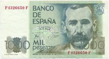Spanyolország 1979 (1982). 1000P T:III Spain 1979 (1982). 1000 Pesetas C:F