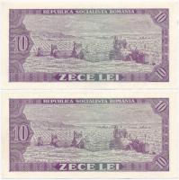 Románia 1966. 10L (2x) sorszámkövetők T:I,I-
Romania 1966. 10 Lei (2x) sequential serials C:UNC,AU