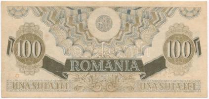 Románia 1947. 100L T:II,II- 
Romania 1947. 100 Lei C:XF,VF 
Krause 62