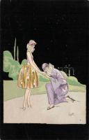 Párok, 250 régi képeslap közte több művészlap / Couples, 250 old cards, including artist signed