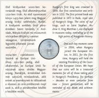 2011. 5Ft-200Ft (6xklf) forgalmi sor szettben + 3000Ft Ag "Az Európai Unió Tanácsának magyar el...